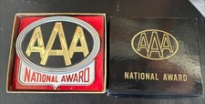 NOS AAA National Award Grille Badge Bumper Topper Sign Emblem Accessory in Box picture