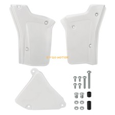 One Set Side Panels Covers Fender for Honda XR200R 1984-2002 XR250R 84-85 White picture
