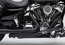 Cobra Pro Chamber Head Pipes Black Harley M8 Touring 2017-2023 picture