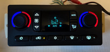 *REBUILT* WHITE LED CLIMATE CTRL 03-06 TAHOE YUKON ESCALADE SILVERADO W/REAR DEF picture