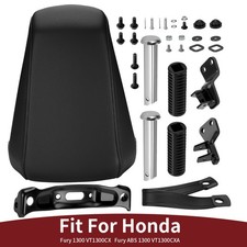 2010-2024 FOR HONDA VT1300CX VT1300CXA FURY REAR PASSENGER SEAT & FOOTPEG KIT picture