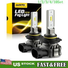 9145 9140 H10 LED Fog Light Bulb for Ford F150 2004-2021 Super Bright 1~10Set picture