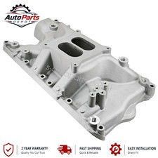Dual Plane Intake Manifold Aluminum Fit Ford Small Block Windsor V8 5.8L 351W US picture