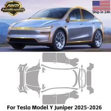 Matte PPF Full Vehicle PreCut Kit For Tesla Model Y Juniper 2025-UP Protection picture