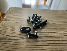 V2 JDM TO USDM LICENSE PLATE ADAPTERS BRACKET FITS ANY JDM CAR STAINLESS BOLTS picture
