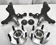 96-04 FORD MUSTANG SN95 FRONT SPINDLE FOXBODY SWAP 5X4.5 PAIR NEW WHEEL BEARINGS picture
