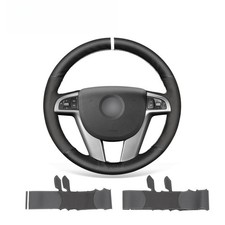 MEWANT DIY Genuine Leather Suede Steering Wheel Cover for Pontiac G8 2008-2009 picture