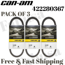 Can-Am OEM 422280367 Drive Belt for Maverick Renegade Commander Pack of 3 picture