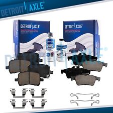 Front and Rear Ceramic Brake Pads w/Hardware for Saturn ION Pontiac Solstice picture