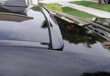 Painted BLACK For 2005-2010 CHRYSLER 300C Rear Window Roof Spoiler picture