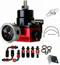 Adjustable Universal 6AN Carb Fuel Pressure Regulator EFI Bypass Return 0-100psi picture