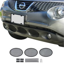 CCG BLACK DIAMOND MESH LOWER GRILL INSERTS FOR 2011 2012 2013 2014 NISSAN JUKE picture