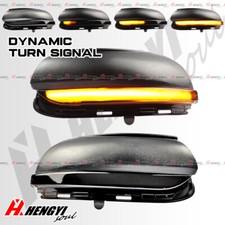Sequential Smoked LED Mirror Turn Signal Light For Golf 6 MK6 2010-2013 GTI picture