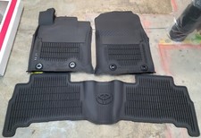 2013 - 2024 TOYOTA 4RUNNER OEM ALL WEATHER FLOOR LINERS PT908-89160-02 picture