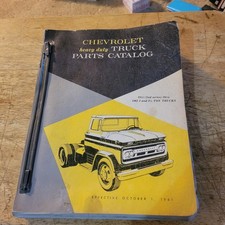 1955-62 CHEVROLET HEAVY DUTY TRUCK PARTS CATALOG original picture