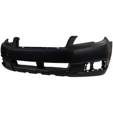 Front Bumper Cover For 2010-2012 Subaru Outback w/ fog lamp holes Primed picture