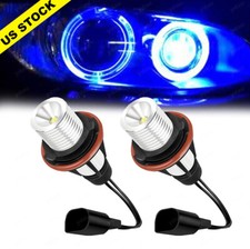 Fit For BMW 630Ci 645Ci 650i M6 04-07 Blue Halo LED Angel Eyes Marker Light Bulb picture