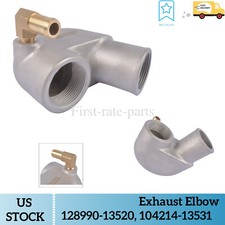 Exhaust Elbow w/ 304 stainless steel for Yanmar GM/HM #124070-13520 104214-13521 picture