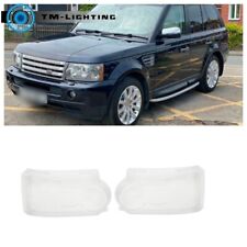 Left&Right Headlight Lens Cover For Land Rover Range Rover 2006-2009 Not Sport picture