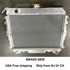 AT Aluminum Cooling Radiator fit for Nissan 620 l4 2.0L 1975-1979 1978 1977 1976 picture