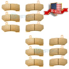 2× Front Rear Sintered Brake Pads For Harley Davison  (6 Pair ) FA409 picture