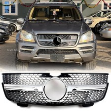 Chrome Silver Front Racing Grille For GL-Class X164 2007-2009 GL320 GL350 GL450 picture