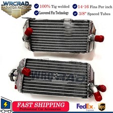 Full Aluminum Right&Left Radiator For 2013 2014 Honda CRF450R CRF 450R CRF450 R picture