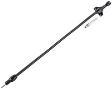 JEGS Flexible Braided Transmission Dipstick for Chrysler 727, 904, 518 [Black] picture