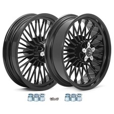 Fat King Spoke Wheels Rims 16x3.5 16x5.5 for Harley Dyna Fat Bob FXDF 2008-2017 picture