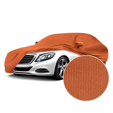 For Ford GT40 64-69 Satin Stretch Indoor Inferno Orange Custom Car Cover picture