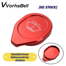 Red Windshield Washer Fluid Reservoir Cap Aluminum for Honda Civic Type R FL5 US picture