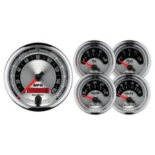 Autometer American Muscle Electric Gauge Kit for Vehicles picture