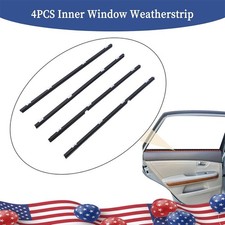 4pcs Window Weatherstrip 68171-48032 For 2004-2008 Lexus RX330 RX350 RH400h picture