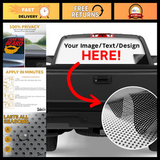 Custom One-Way See-Through SUV & Truck Window Decals - Waterproof, UV-Resistant picture