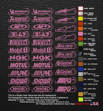 Fairing Kits Sponsor Decals Motorcycle Full Vinyl Belly Pan Racing Sticker Decal picture