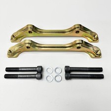 BMW M5/M6 E60/E63 brake caliper adapters to install F10 M5 front calipers picture