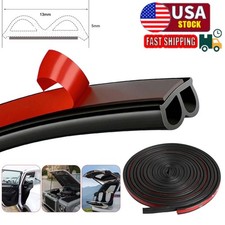33Ft Rubber Car Door Edge Guard B Shape Weatherstrip for Window Door Protector picture