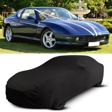 Full Car Cover Stain Stretch Dust-proof Custom Black For Ferrari 456 GT 456M GT picture