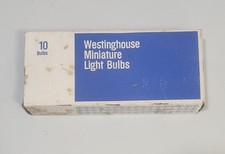 Vintage Westinghouse Miniature Light Bulbs 1034 New picture