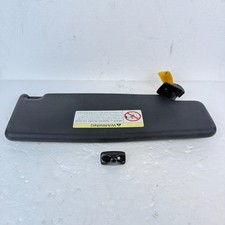 93-02 VW Golf Jetta Cabrio MK3 Left Sun Visor Mirror Light Black OEM 1H0857551 picture