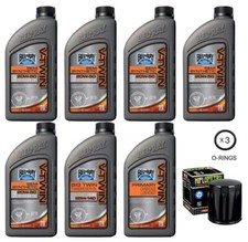 Harley Oil Change Kit Bel-Ray V-Twin Semi-Synthetic 20w50 Primary & Transmission picture