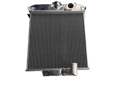 70MM ALUMINUM RADIATOR FOR JAGUAR XK120 3.4L XK I6 3442CC I6 1948-1954 MT CUSTOM picture