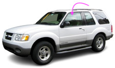 Fit 1995-2003 Ford Explorer 2DR Utility Driver Side Front Left Door Window Glass picture