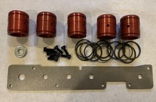 45RFE, 5-45RFE, 68RFE HD Billet Accumulator Pistons, 5-Hard Anodized, W/HD Plate picture