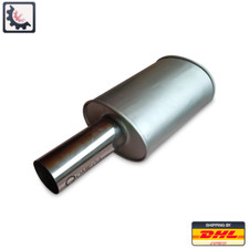 Omega Muffler Oval Resonator Performance Exhaust picture