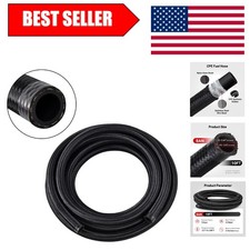 Durable 10FT 8AN Nylon Braided Fuel Hose for Reliable Performance Under Pressure picture