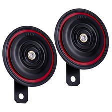 Set of 2 New Horn 12V Universal Tone Loud Electric Kit for Car & Motorcycle 92mm picture