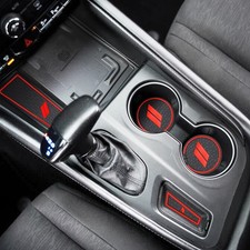 Auovo Center Console Mats for Dodge Durango 2021-2026 (5pcs/Set, Red) picture