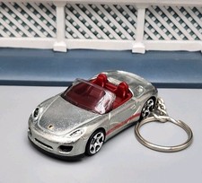 Porsche Boxster Spyder Silver Custom Diecast Car 🎁 AWESOME GIFT🎁 picture