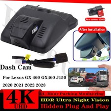 4K UHD Wifi DVR Dash Cam Camera For Lexus GX 460 GX460 J150 2020 2021 2022 2023 picture